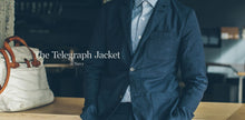 Load image into Gallery viewer, The Telegraph Jacket in Navy
